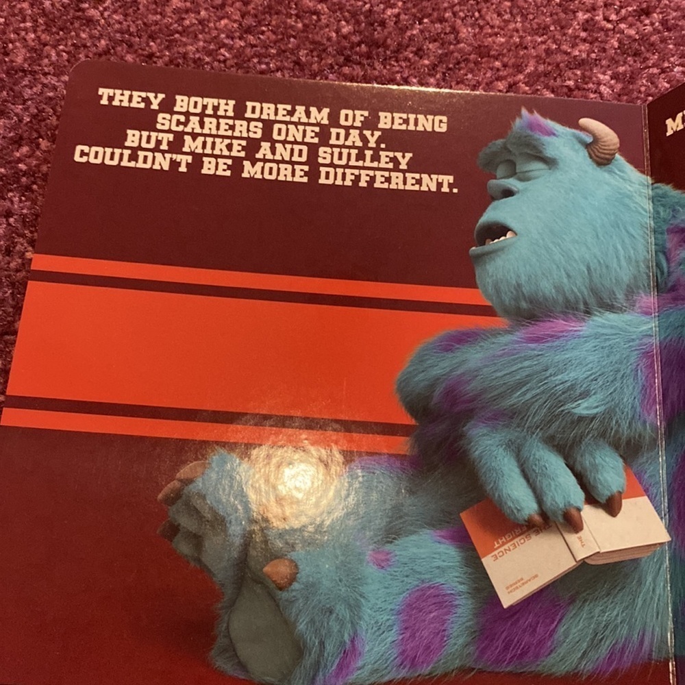 Disney monsters university book - Picture 5 of 5